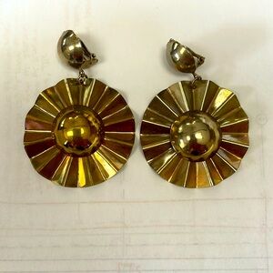 Vintage clip on earrings